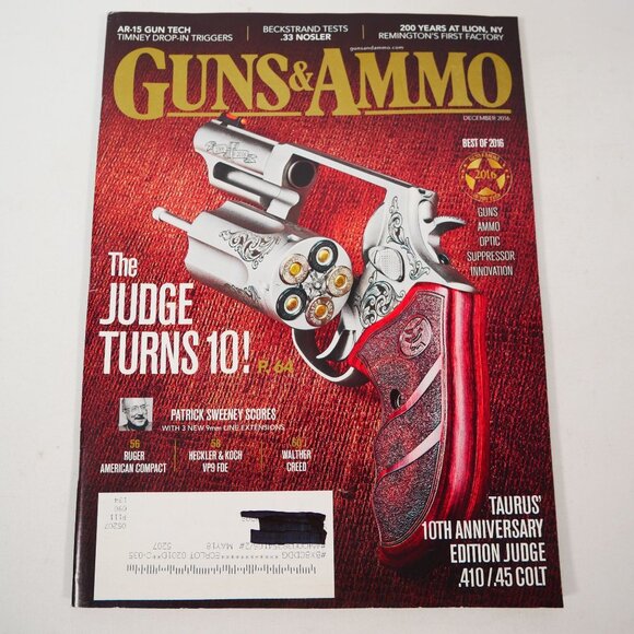 Guns & Ammo Magazine Lot of 9 from 2015-17 - Picture 8 of 16